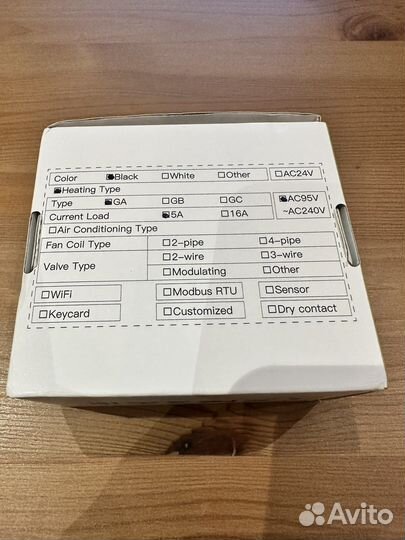 Умный термостат Moes