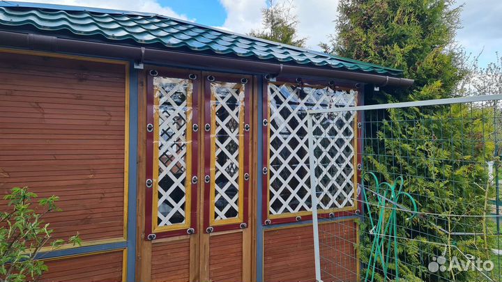 Мягкие окна для беседок террас и веранд