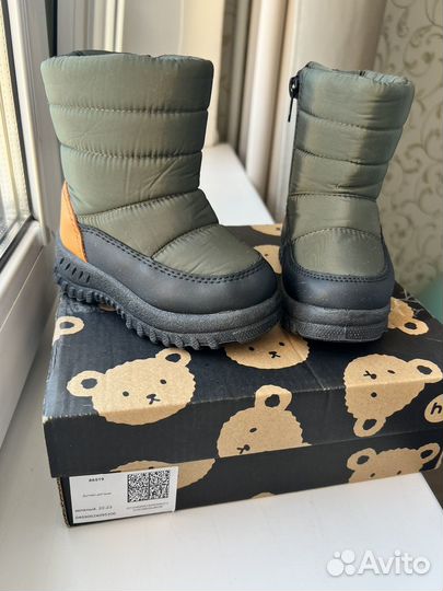 Актуальны Дутики детские зимние happy baby