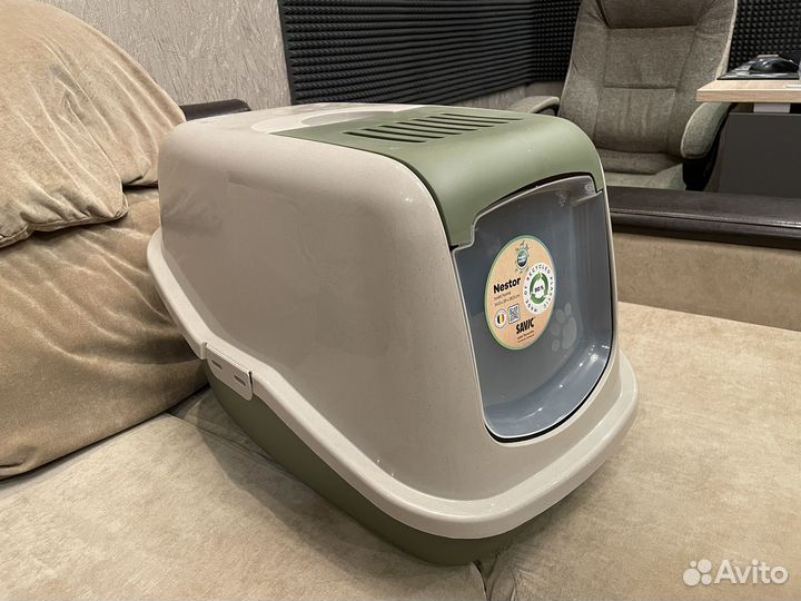 Кошачий лоток большой закрытый