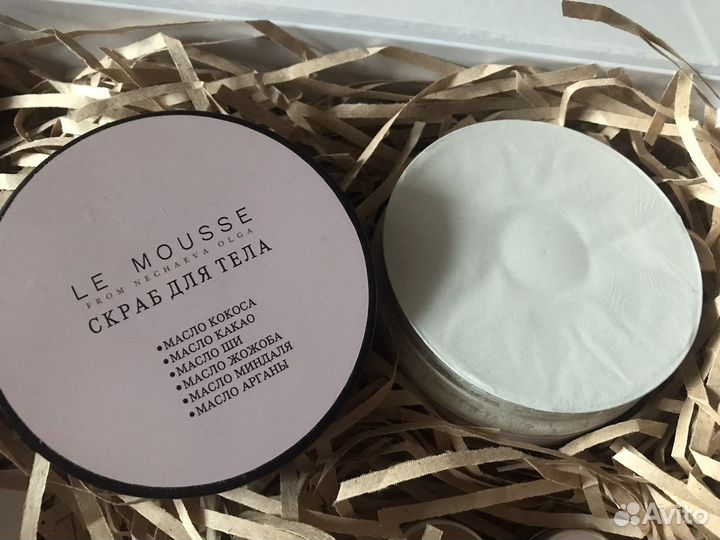 Le mousse скраб кокос