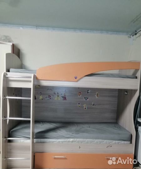 Двухъярусная кровать бу