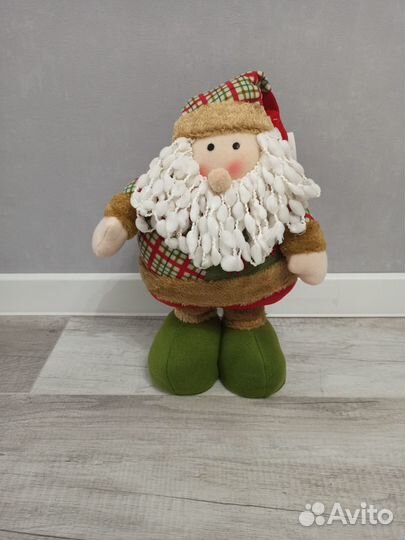 Дед Мороз на телескопических ножках 65 см