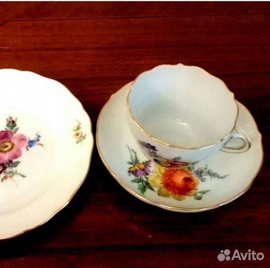 Мейсенский чайно-кофейный сервиз