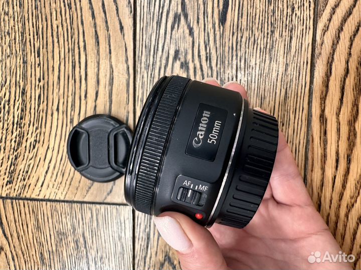 Объектив canon 50mm 1 8