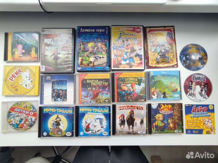Компьютерные игры диски