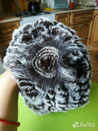 Новый берет из кролика