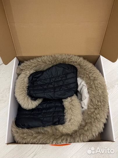 Зимний кит на коляску stokke (черный)