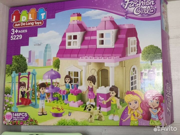 Lego, замок Анны и Эльзы