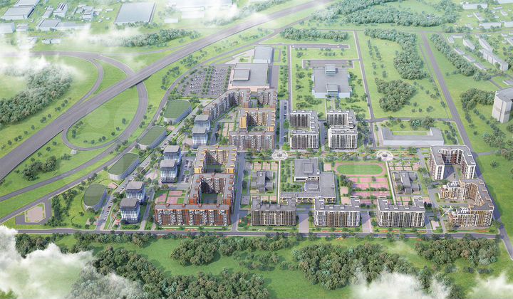 1-к. квартира, 48,4 м², 7/12 эт.