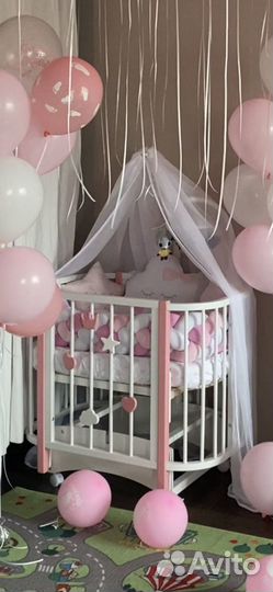 Детская кроватка с автокачанием