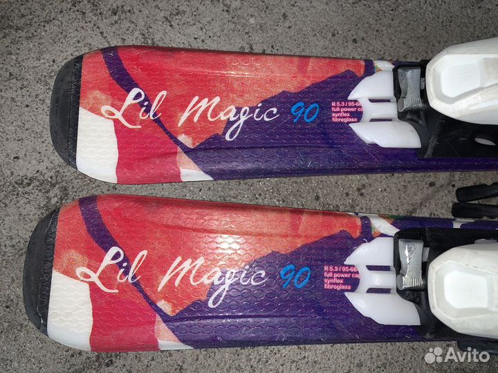 Горные лыжи 90 Elan Lil magic