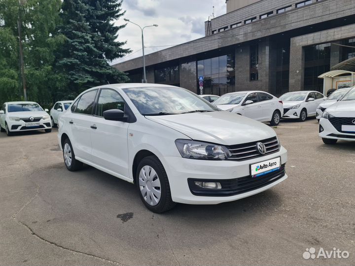 Volkswagen Polo 1.6 AT, 2020, 209 688 км