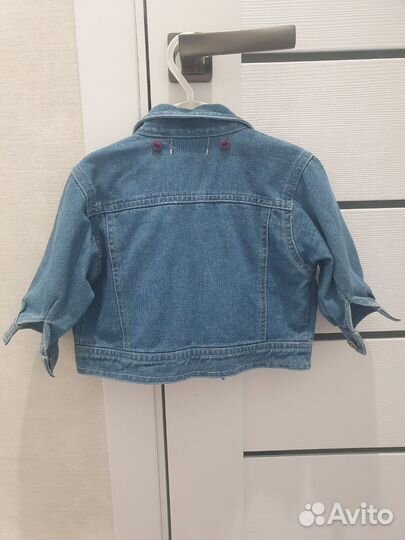 Джинсовка для девочки 74-80