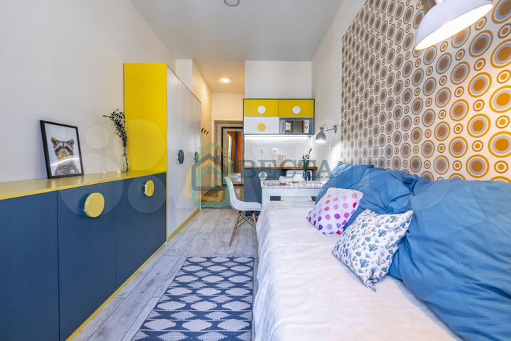 Квартира-студия, 20,4 м², 4/4 эт.