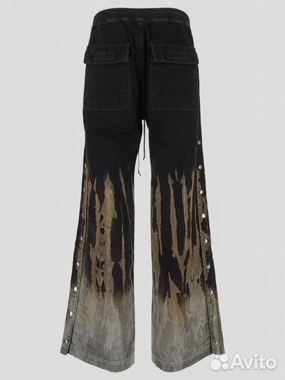 Rick Owens drkshdw Pusher Pants 'Black/Terra' FW24