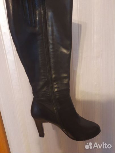 Сапоги женские натуральная кожа
