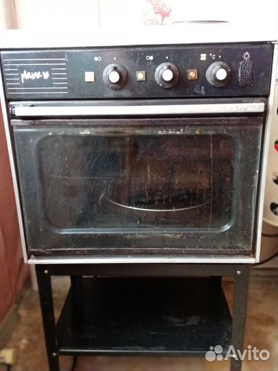 Электроплита с духовкой бу мечта-15