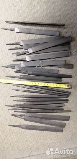 Новые напильники, настоящие, СССР