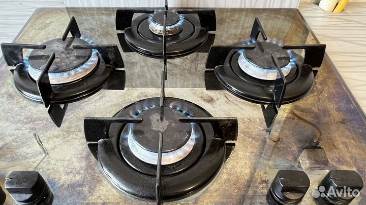 Газовая варочная панель 4 конфорки