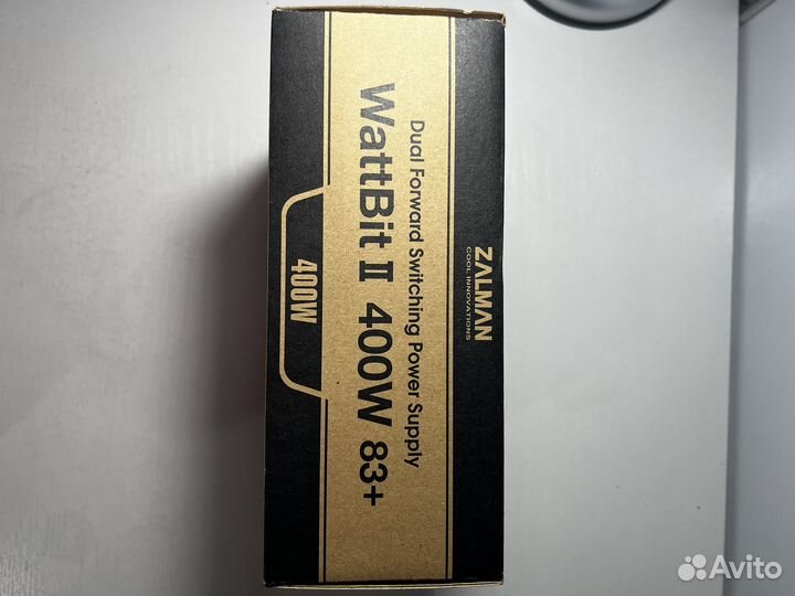 Блок питания wattbit II 400w 83+