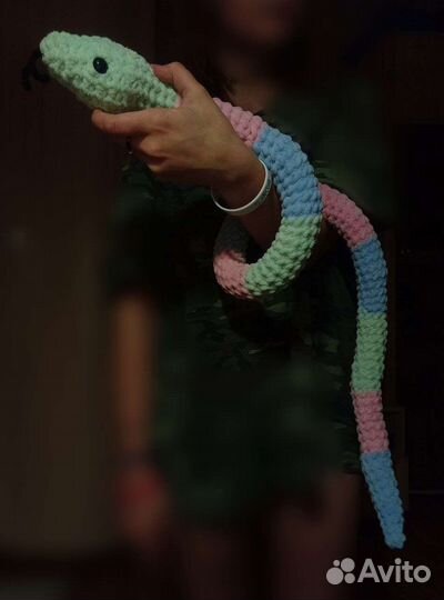 Вязанная игрушка, Змея