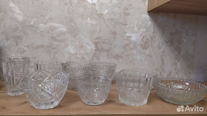 Хрустальная посуда СССР