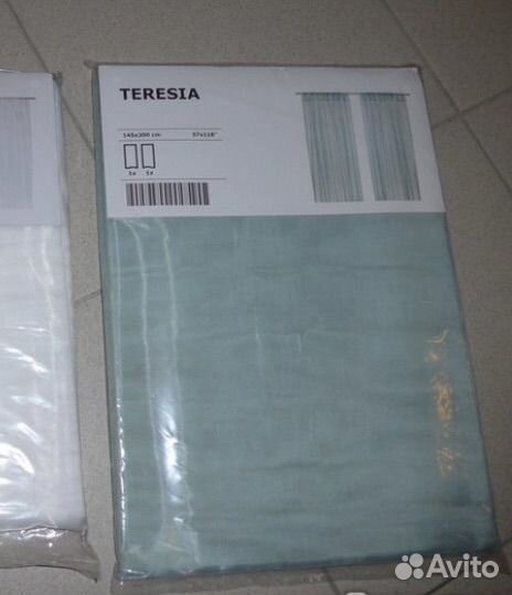 Тюль органза IKEA