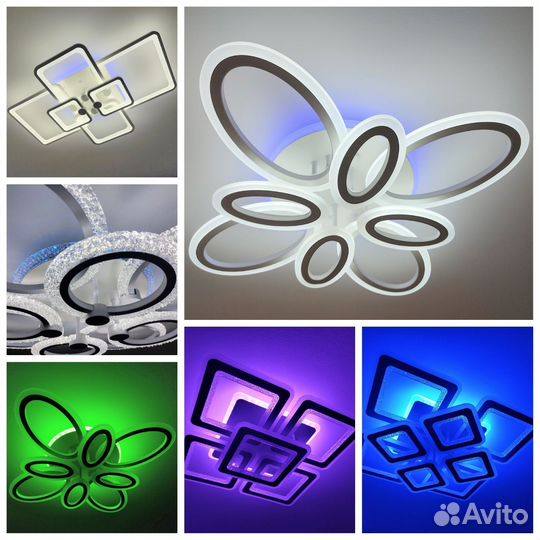 Люстра светодиодная нового поколения