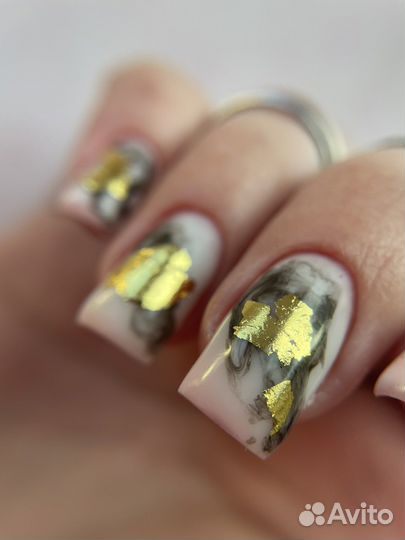 Маникюр с покрытием