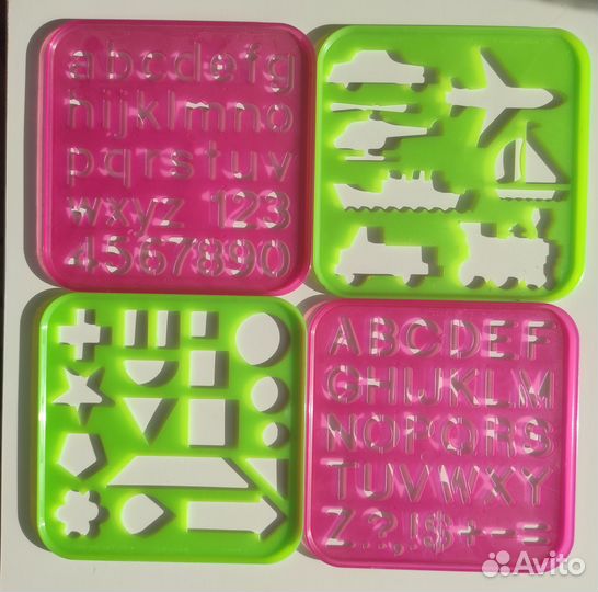 Трафареты для рисования Tupperware