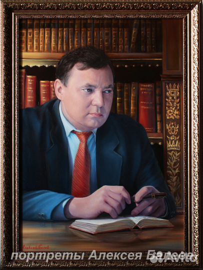 Портрет по фото маслом на холсте, шарж, картина