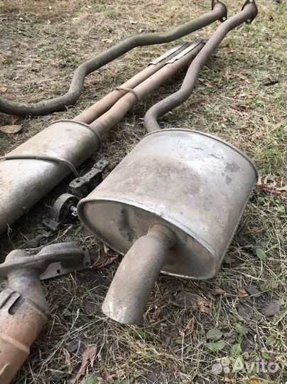 Глушитель BMW X5 E53 M54B30 в сборе