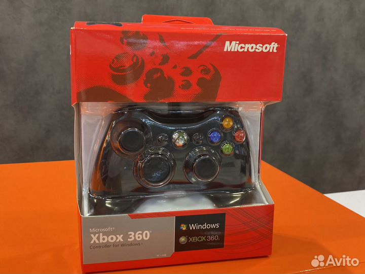 Геймпад xbox 360 проводной