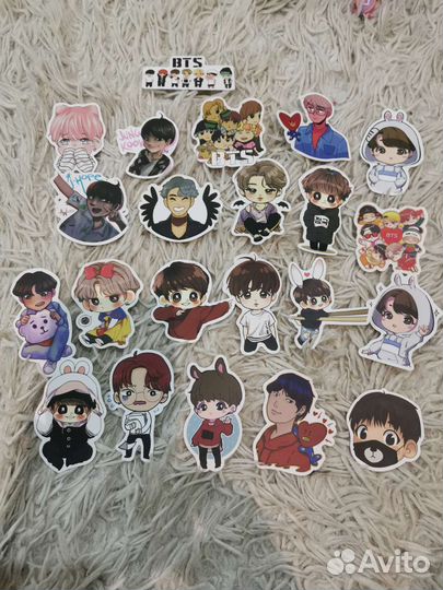 Наклейки bts