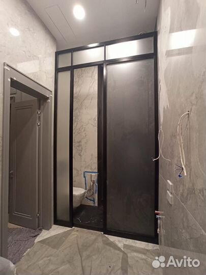 Перегородки для зонирования комнаты и двери-купе