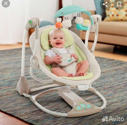 Электрическая детская качелья