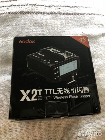 Передатчик вспышки Godox X2T Canon