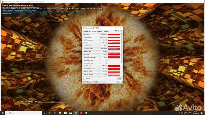 Видеокарта gtx 1070 ti 8gb