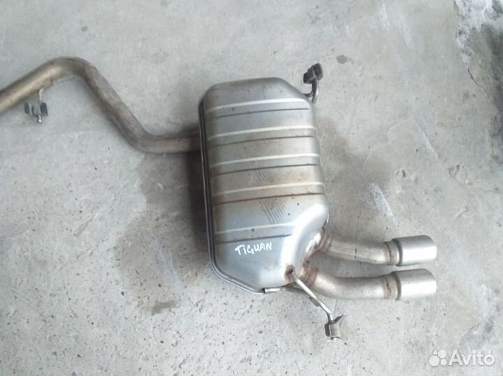 Глушитель Volkswagen Tiguan 1.4 caxa 2WD