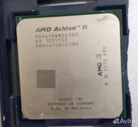 Процессор AMD Athlon II AD651X и AD641x