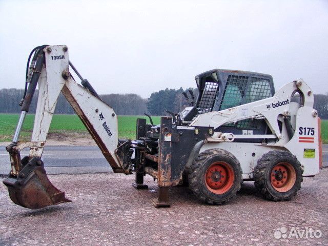 Услуги мини экскаватора bobkat