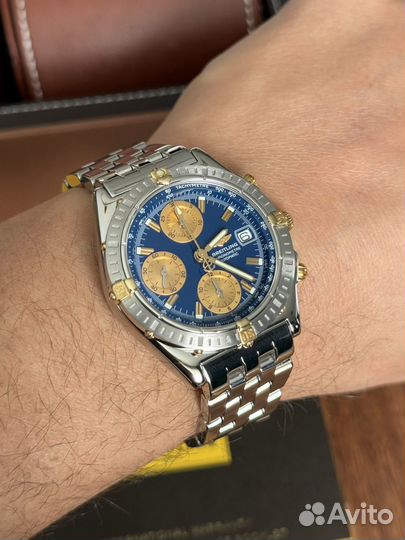 Breitling Chronomat Yellow Gold/Steel B13352