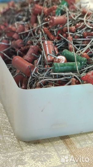 Радиодетали СССР. Резисторы млт