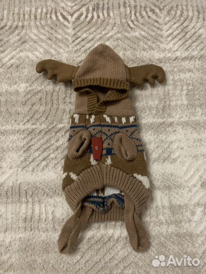 Вязаная кофта для собак