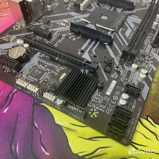 Материнская плата gigabyte B450M H