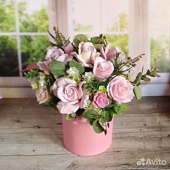 Букеты из мыла ручной работы