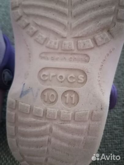 Сандалии Crocs детские c 10,11