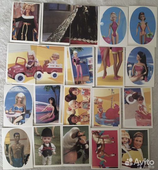 Наклейки Барби фантазия