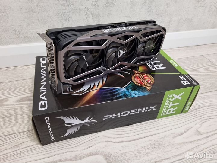Видеокарта RTX 3070 Gainward Phoenix GS 8GB
